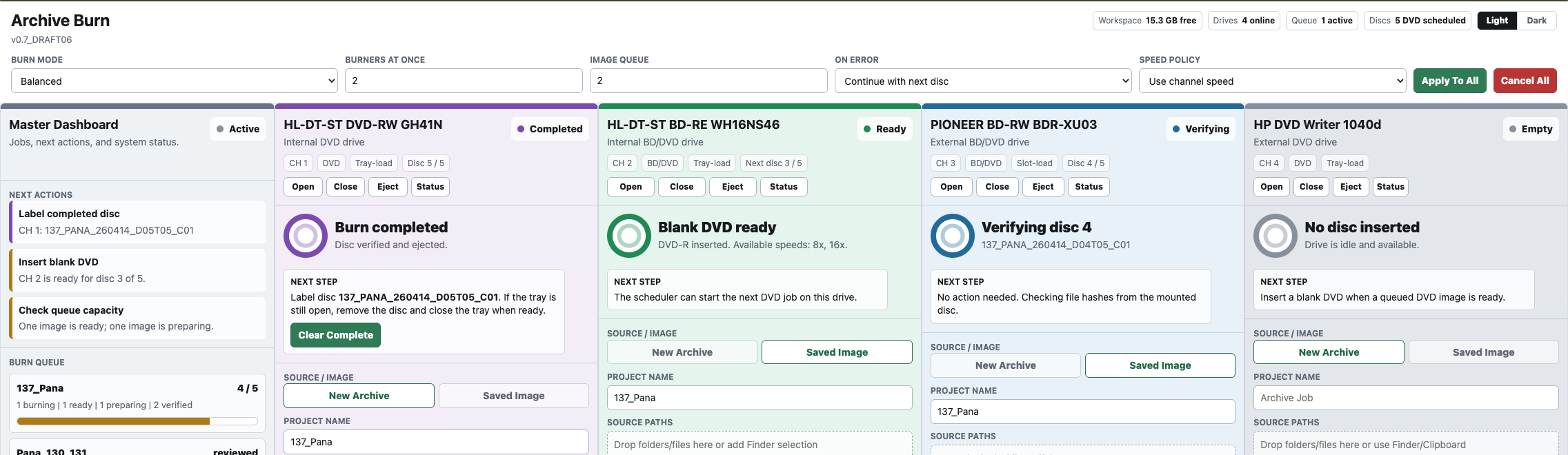 Multi-Drive Archive case study